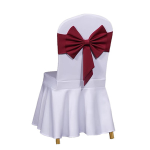 Cinturón Elástico Duradero para Silla al por Mayor, Lazo Moderno para Silla, Decoración para <span class=keywords><strong>Sillas</strong></span> de Hotel, Banquete, Boda y Eventos - Product Image 3
