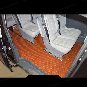 De coche de cuero alfombras de piso para <span class=keywords><strong>mercedes</strong></span> benz clase v. <span class=keywords><strong>Viano</strong></span> <span class=keywords><strong>Vito</strong></span> 2003-2014, 2011, 2010, 2009, 2008, 2007, 2006, 2005 w639 alfombra - Product Image 3