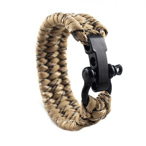 Outdoor Camping Survival <b>Bracelet</b> <b>Men</b> Climbing Sport Parachute <b>Cord</b> Adjustable Buckle Friendship <b>Bracelets</b> Male - Product Image 3