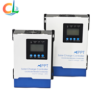 Contrôleur de charge solaire MPPT intelligent 30A/60A/120A 24V, entrée PV max 230V, 12-96V, écran LCD, RS485, efficacité 97% pour batteries au plomb/lithium