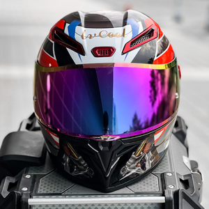 Nuevo <span class=keywords><strong>Casco</strong></span> de Motocicleta de ABS Integral con Doble Visor para Motocross Certificado por el DOT Fabricante de Cascos para Moto - Product Image 3