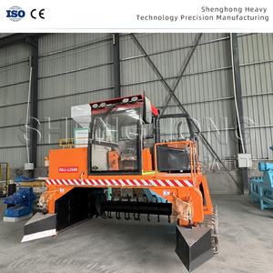 Mesin pembalik dan pelemparan perawatan limbah padat peralatan pupuk organik perayap - Product Image 3