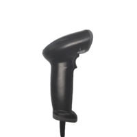 Escáner de Códigos de Barras 2D con Cable, Lector de Códigos QR 1D/2D, Alta Resolución 1280x720, Escáner Portátil para Punto de Venta, Minoristas, Almacenes e Inventario