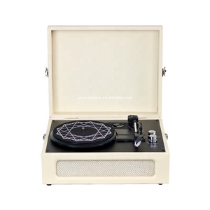 Gramófono de alta calidad, <span class=keywords><strong>tocadiscos</strong></span> antiguo, reproductor de registro de dientes azul, teléfono móvil portátil, productos lujosos - Product Image 3