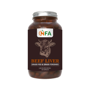 OEM ODM Grass-Fed & Grass-Finished Beef Liver Capsules with Vitamin a Supports Vision & Skin Health - Product Image 1