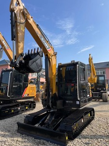 Excavadora de segunda mano China Sany60C, excavadora hidráulica sobre orugas Sany60, buenas condiciones, excavadora pequeña de 6 toneladas SY60C lista para enviar - Product Image 5