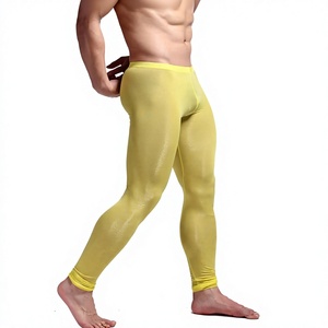 Leggings de compression pour hommes, pantalons d'entraînement performants, extensibles, collection fitness et course à pied - Product Image 1