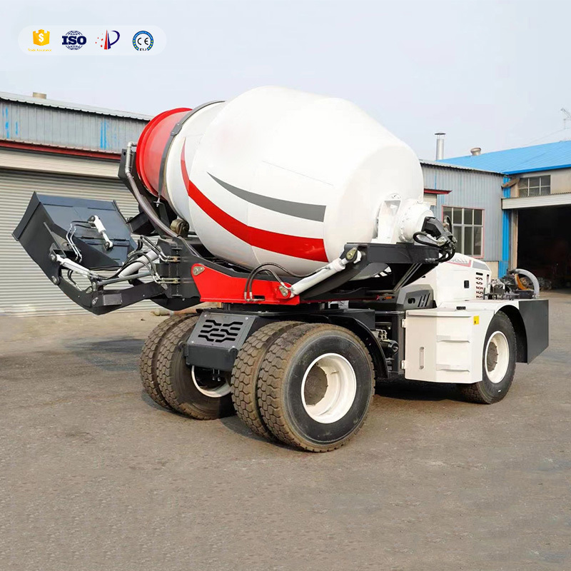 Small Concrete Mixer Truck 4m3 3