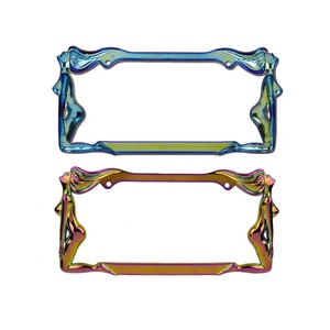 Support <span class=keywords><strong>de</strong></span> plaque d'immatriculation en plastique, vente en gros, couvercle <span class=keywords><strong>de</strong></span> plaque en acier inoxydable, permis <span class=keywords><strong>de</strong></span> <span class=keywords><strong>voiture</strong></span> l - Product Image 3