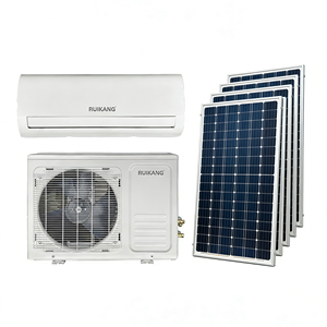 เครื่องปรับอากาศแบบแยกส่วนพลังงานแสงอาทิตย์ 12000btu เครื่องใช้ไฟฟ้าภายในบ้านแบบพกพา ประหยัดพลังงาน เป็นมิตรกับสิ่งแวดล้อม ประหยัดพลังงานติดผนัง - Product Image 5