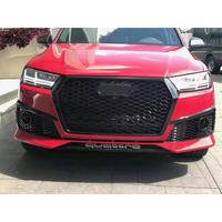 Accessoires de modification extérieure pour Audi Q7 : Kit de mise à niveau style RSQ7 (pare-chocs avant, calandre, embouts d'échappement) - Vente chaude