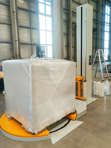 Automatic Customized Packing Size M Type Turntable Pallet Wrapping Machine Pallet Stretch Wrapper - Product Image 5