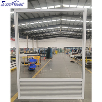 Ventanas de hotel para renovación: instalación interior sencilla, reemplazo de vidrio, ventanas tintadas con rotura de puente térmico de aluminio, insonorizadas, con persiana PTAC