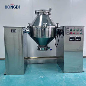 Mezclador de Doble Cono de Acero Inoxidable, Mezcladora de Polvo con Motor AC Automático de Alta Eficiencia para Mezclar Alimentos, Productos Químicos y Plásticos, 500L - Product Image 6