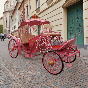 2025 chariot de cheval de citrouille dorée chariot de <span class=keywords><strong>cendrillon</strong></span> pour mariage calèche tirée par des chevaux tourisme tourisme calèche - Product Image 4