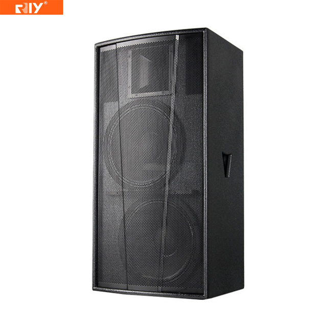 F215+ Dual 15 Inch Professional Loudspeaker Passive Speaker High Power 900-1200W Dj Sound Box Speaker for Live Stage Performance