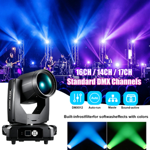 Projecteur à tête mobile Sharpy Beam 380W 20R DMX512, éclairage de scène professionnel pour concert, théâtre, tournée, festival, spectacle - Product Image 4