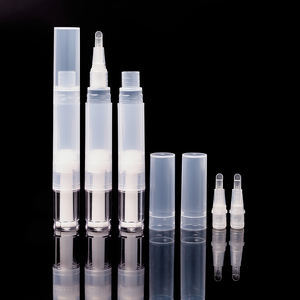 أحدث قلم تبييض شخصي للترويج بسعة 2 مل و3 مل و5 مل، أقلام جل لطيفة بتصميم ملتوي مع فرشاة تحمل اسم العلامة التجارية - Product Image 2