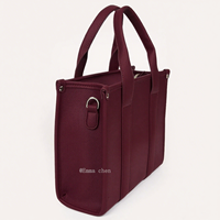 Femmes imperméable en cuir PU sac fourre-tout fermeture éclair mallette pour ordinateur portable à la mode travail décontracté voyage bureau collège épaule sac à main