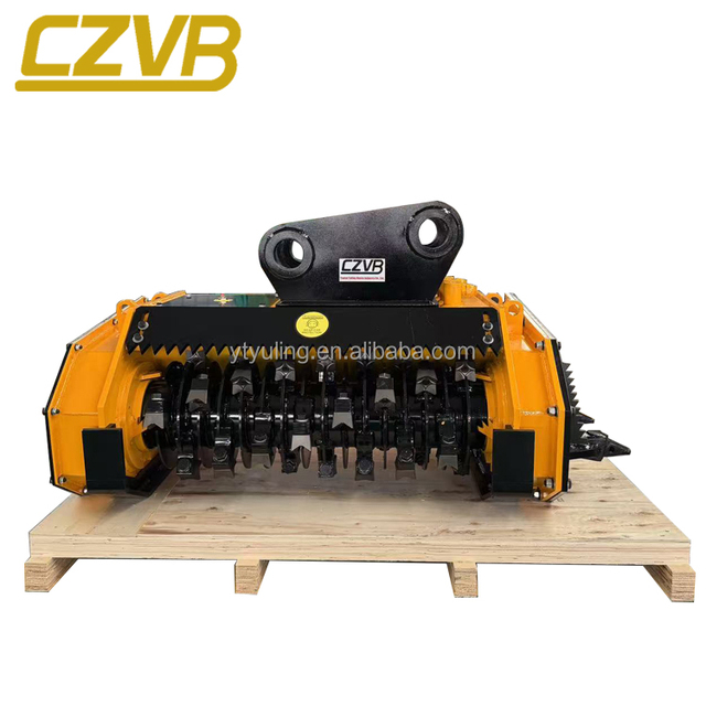 Hydraulic Forestry Mulcher for 12-14t Excavator Brush Cutting Land Clearing Roadside Vegetation Farm Projects CE Certified