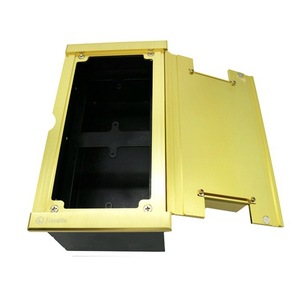 Prise de sol Jinsanhu en laiton, 1 prise, IP44, avec port USB, mise à la terre standard, 220 V - Product Image 4