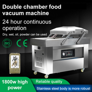 Máquina Selladora al Vacío de Doble Cámara, Selladora Vertical Automática Comercial para Alimentos, Precio Económico de Fábrica DZ400/500/600 - Product Image 4