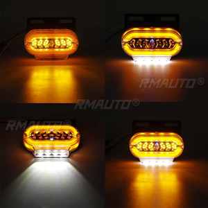 4 Luces de Posición para Camión, 24V, 29 LED, Luces Intermitentes Laterales para Camión, Remolque, Autobús, Furgoneta, Luces Externas para Automóvil, Rojo Ámbar - Product Image 4