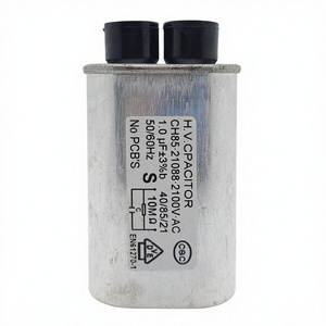Condensateur de four à <span class=keywords><strong>micro</strong></span>-ondes électrique haute tension en aluminium CH85 2100V AC, usage commercial, durable - Product Image 1