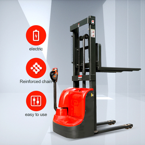 China Hydraulische Walkie Elektrische Wandelen <span class=keywords><strong>Straddle</strong></span> Stapelaar Heftruck Stapelaar Vorkheftruck - Product Image 4