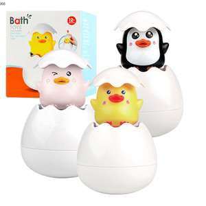 Jouets de <span class=keywords><strong>bain</strong></span> <span class=keywords><strong>pour</strong></span> bébé Jouets flottants <span class=keywords><strong>pour</strong></span> salle de <span class=keywords><strong>bain</strong></span> automatique pingouin à eau - Product Image 6