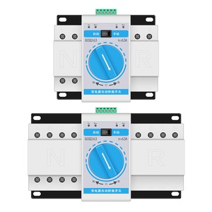 สวิตช์โอนถ่ายอัตโนมัติแบบสองระบบไฟฟ้า Gcdqcn Gq0263 63a 4 ขั้ว แบบเฟสเดียว สำหรับใช้ในครัวเรือน - Product Image 5