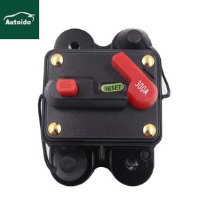 Autoido - Portafusibles de CC con Reinicio Manual, Impermeable, de 12 V, 24 V, 48 V, 30 A, 300 A, para Sistema de Audio para Automóvil, Marino, RV y Energía <span class=keywords><strong>Solar</strong></span> - Product Image 1