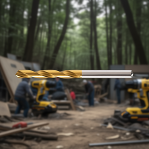 Foret hélicoïdal HSS avec tête revêtue de TiN, forets HSS et HSS-Co pour le perçage du métal - Product Image 3