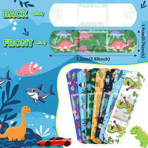 High Quality Breathable <strong>Plaster</strong> Band Aids with Cute Printed Logo Custom Private Label Bandaid Manufacturer - Product Image 5