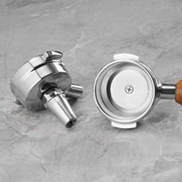Filtre à thé Teapresso en acier inoxydable de 58 mm à bec unique, logo personnalisable, écologique, porte-filtre à thé