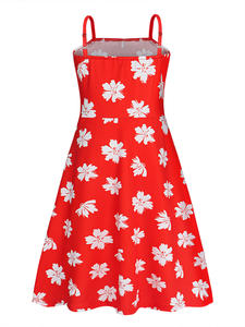 Hors épaules Lilo Cosplay Fantasia imprimé robe film body Costume <span class=keywords><strong>déguisement</strong></span> pour filles garçons Halloween carnaval jeu de rôle - Product Image 4