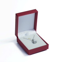 Boîte à bijoux en papier moderne en gros, design carré, doublure en coton, conception personnalisée, service OEM disponible pour bagues et colliers