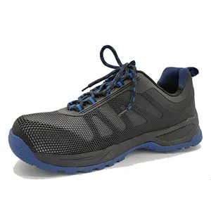 รองเท้านิรภัยระบายอากาศสำหรับผู้ชาย,รองเท้าผ้าใบรองเท้ากีฬาเพื่อความปลอดภัย