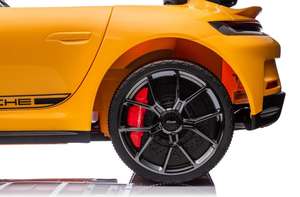 Coche con licencia 911 Gt3 Ride-on con control remoto de 2,4G, reproductor <span class=keywords><strong>MP4</strong></span>, cinturones de seguridad y coche con suspensión de resorte - Product Image 3
