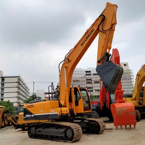 Excavadoras de cadenas Hyundai 220LC-9S usadas de buena calidad en stock. Excavadora de segunda mano Hyundai 220LC-9S barata en venta. - Product Image 3