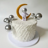 Ins Style Astronaut Statue Kuchen Dekoration Kinder Geburtstags torte Topper