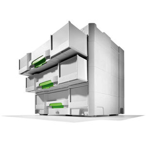 Boîtier pour petites pièces Festool Sortainer à 3 tiroirs, 395x295x210mm - Product Image 3