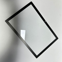 Verre de protection d'écran tactile LCD en verre trempé découpé CNC de 0,5 mm, 0,7 mm, 1 mm, 2 mm, 3 mm pour sérigraphie