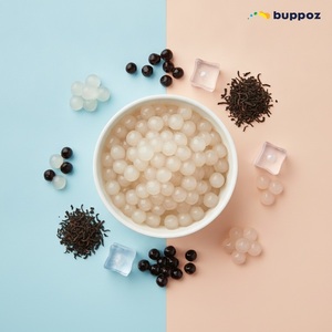 ชาไข่มุกสีขาวมันสำปะหลัง Boba - Product Image 5