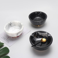 Plateau de service rond en marbre naturel, minimaliste, décoratif, pour fruits et collations, pour la maison, l'hôtel, les fêtes, les bols de table