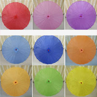 Parasols de décoration de plafond en pivoine chinoise faits à la main TX114, accessoires de danse de mariage, en papier huilé de soie, parapluies droits, vente en gros