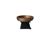 Diffuseur d'huiles essentielles moderne en béton et bois avec pierre de lave volcanique – Ensemble d'aromathérapie pour la décoration intérieure