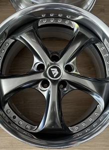 Rines LH Forged VSKF de 2 y 3 Piezas, 17, 18, 19, 20 Pulgadas, Pulidos, con Borde Escalonado y Diseño Cóncavo, 5x114.3, 5x120, Compatibles con JDM para <span class=keywords><strong>Nissan</strong></span> <span class=keywords><strong>350Z</strong></span> - Product Image 6