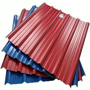 Precio barato de China Ppcg DX51D GI Ppgl IBR Metal galvanizado corrugado Color imagen hoja de techo de acero corrugado