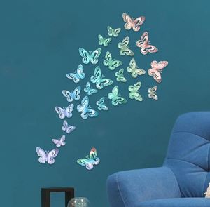 Autocollants 3D Papillons Creux pour Décoration de Salon, Maison et Gâteaux - Vente en Gros - Product Image 6